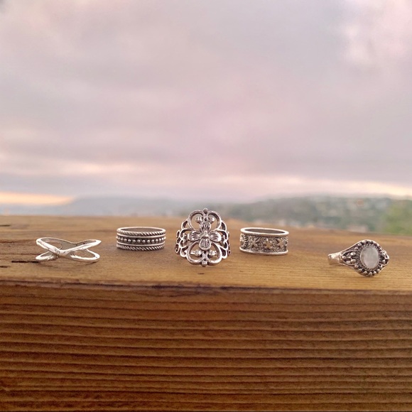 Primavera ❃ Midi Rings Set - Picture 2 of 8